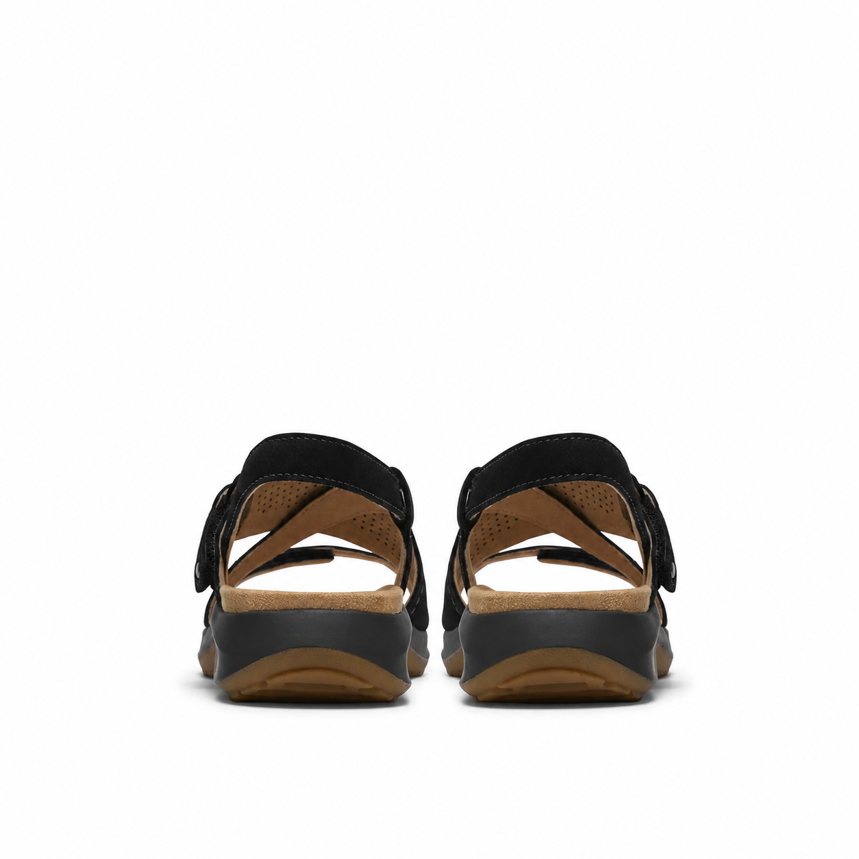 Women’s Adjustable Leather Comfort Walking Sandals