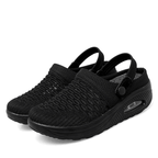 👟 Women's Air Cushion Slip-On Walking Shoes – Bouncy & Breathable 😊